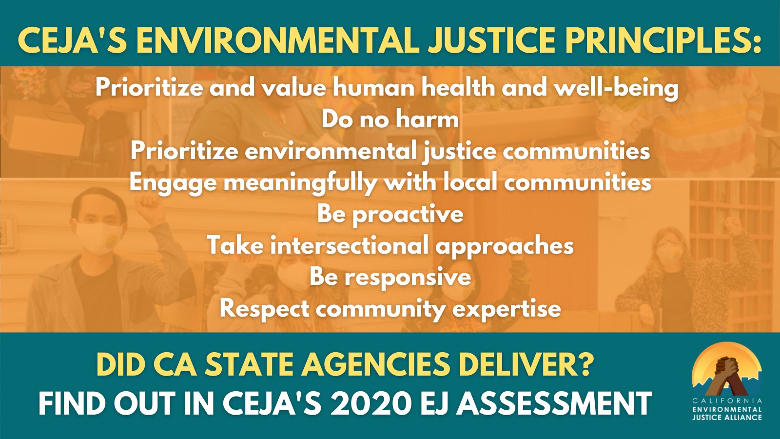 California Environmental Justice Alliance on Twitter "At 1 PM, we