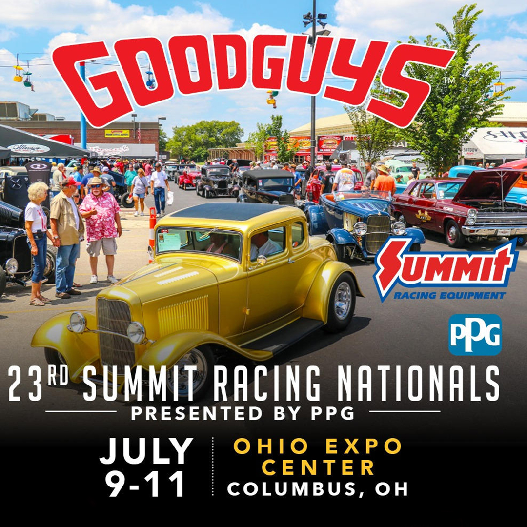 paceperformance's tweet image. Join us at the 23rd Annual Goodguys Rod &amp;amp; Custom Association Summit Racing Nationals in Columbus this weekend! We’ll be on site with our team and engine displays. Also check out our give-away engine in the Goolsby Customs 1986 C-10 “JeNNY” to be given away as the grand prize.