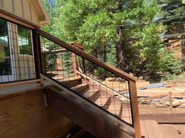 RBCope's tweet photo. It’s been a busy start to summer!  These pictures are from the job up in Emigrant Gap we have been working on.
#rbcope #rbcopecontractors #vacavillecontractors #vacavilleconstruction #emigrantgap #cabinrenovation #carpentry #commercialconstruction #vacavillecommercialcontractor https://t.co/BUfkknR9ln