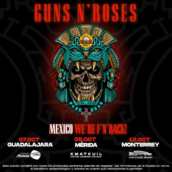 BackGround_mid's tweet image. Te dejamos los precios del boleto para el  concierto de @gunsnroses en #Merida

9 de Octubre/Xmatkuil  🤟

#ComparteConTusAmigos 
#EtiquetaConQuienIras
#GunsNRosenMerida 
#gunsnrosesmexico