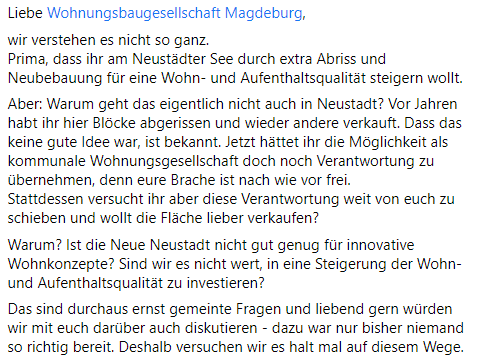 Hey liebe #Wobau, wir hätten da Fragen.

#Neustadt_MD #wirfürneustadt #Neubau
