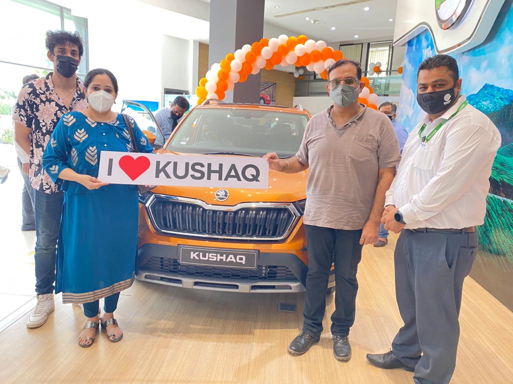 Wonderful experience at Jai Auto. Ggn showroom in the launch event of the Emperor. Proud to be a  part of the Skoda family and a loyal customer since last 11 years. The co. seems to have hit the bulls eye with the Kushaq launch in the Indian mkt. Congratulations Skoda India.