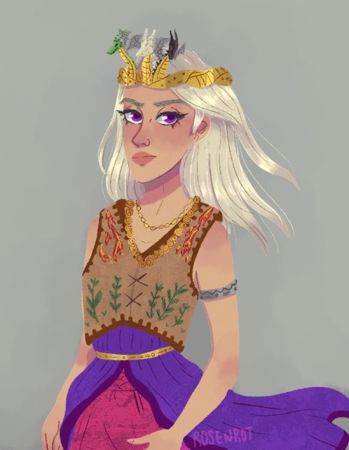 dailydaensa's tweet photo. “Viserys sold my mother’s crown, and men called him a beggar. I shall keep this one, so men will call me a queen.” https://t.co/5hCbA4uduN