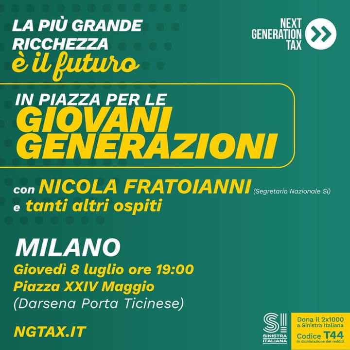 #Milano 
CON LA PENNA IN MANO.
#giustiziasociale
Al via nel capoluogo lombardo la raccolta di firme per la legge di iniziativa popolare che istituisca un'imposta #patrimoniale 
#TaxTheRich