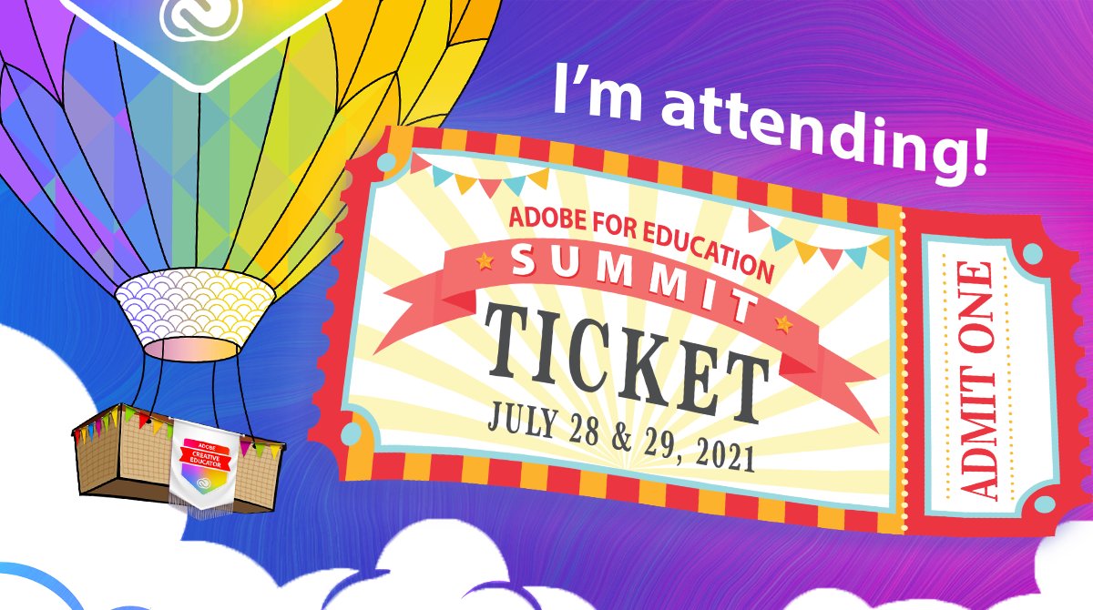 ClassTechTips's tweet image. ⭐️ Registration is now open ⭐️ for the FREE Adobe for Education Summit coming up on July 28-29!

💡 This year's theme is "Creativity for the Future!" 

Grab your spot here 👉 adobe.ly/edusummitga 

#AdobeEduCreative #hyperdocs @AdobeForEdu
