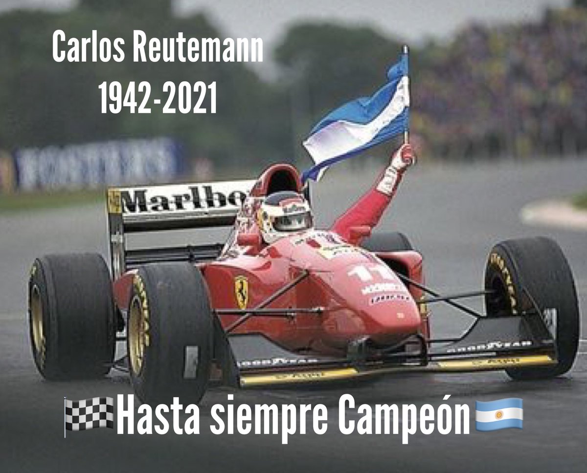 probusol's tweet photo. Hasta siempre Campeón 🇦🇷🏁
Carlos Reutemann 1942-2021
#Reutemann #Lole https://t.co/Y9WMZV9BYb