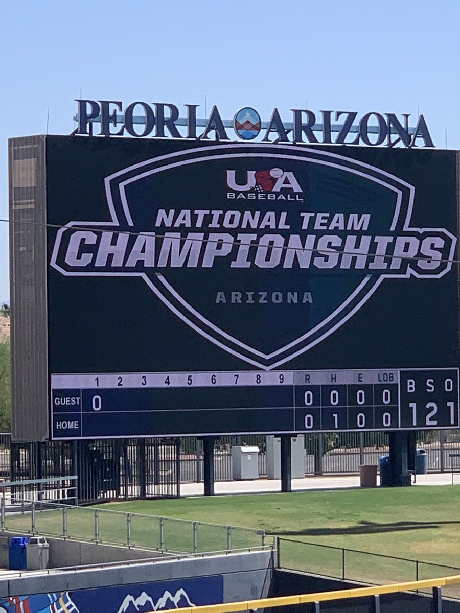 Down in AZ watching my brother &amp; <a href="/troskybaseball/">Trosky</a> 24’ National team play in the <a href="/USABChamps_AZ/">National Team Championships Arizona</a>.