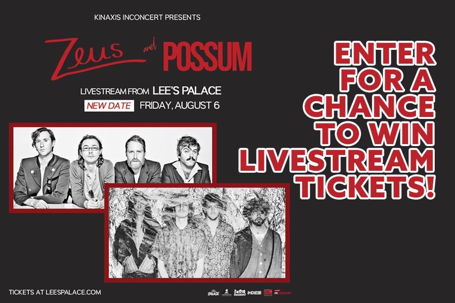 🚨 CONTEST ALERT🚨 Enter for a chance to win a ticket to stream Zeus + Possum live from the Lee’s Palace stage! Enter here: exclaim.ca/contests/artic…