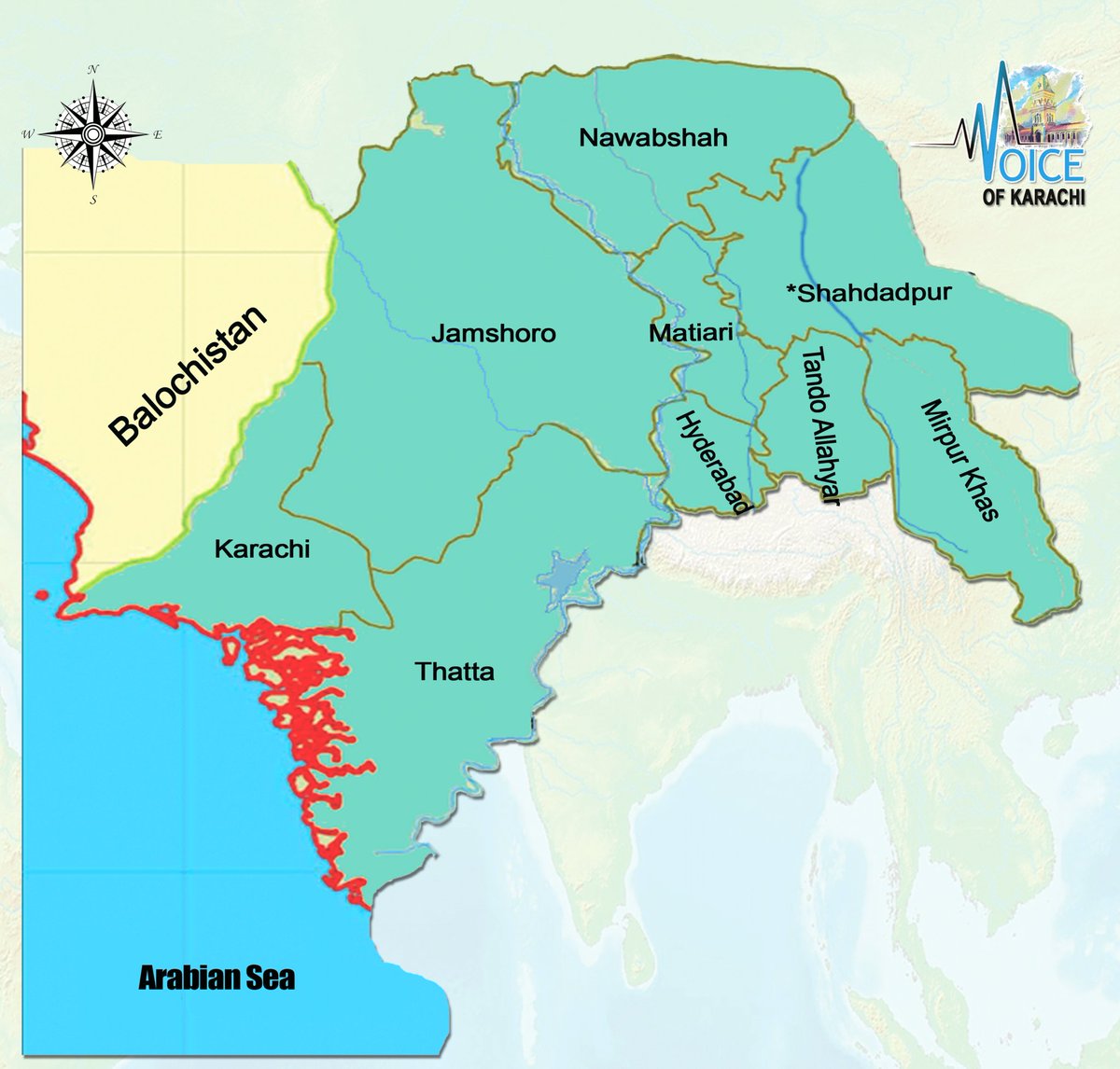 where is karachi where is karachi