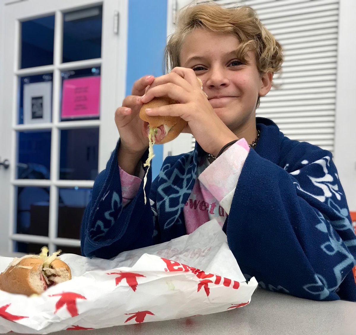 bgcmartincounty's tweet photo. Nothing like a #WawaSub! Thank you to Manager Mike Owens of @Wawa on Cove Road who donated and delivered subs to our #BGCMC #PortSalerno Club members for #NationalSubDay. #MartinCounty https://t.co/5NEKS7QodA