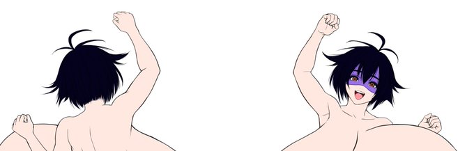 チクビクンの進捗状況2～大変お待たせしております💧色を塗り始めました。しばらくお待ちくだせぇ🥺 