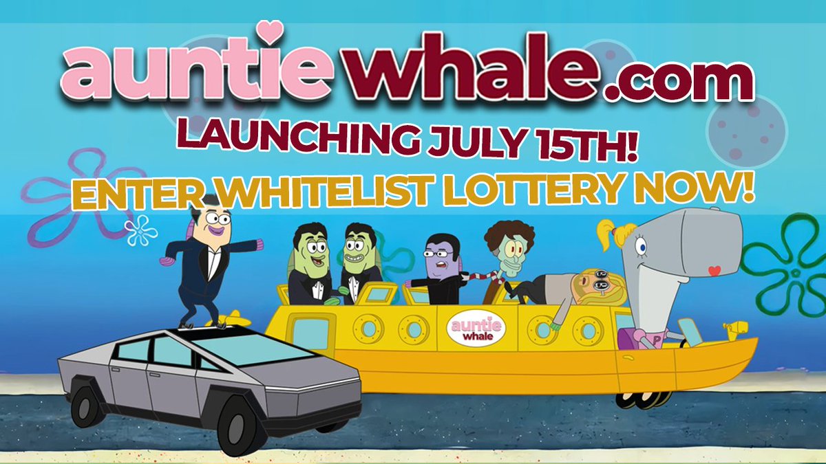 auntiewhale's tweet image. Whitelist &amp;amp; $5k Cash Competition!

🤖 Unbottable, unstoppable buyback token.

⚪ Get your entry in for Whitelist Now!
🏆 Plus 100 x $50 Winners Picked!
🤓 Aggressive Paid Advertising Team.
⏰ Ends Jul 14th.

Enter Here:

auntiewhalecomp.com