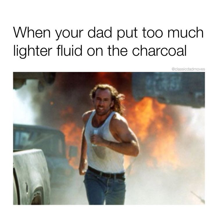 Take Cover!! 😂🔥  
Via: 📷 classicdadmoves
#thedad #dadjokes #cleverclassic