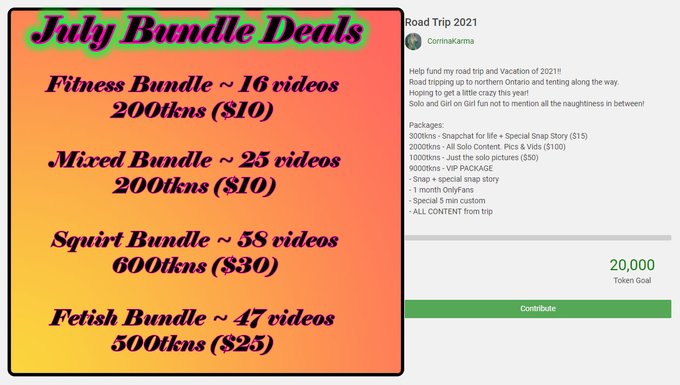 1 pic. July Bundles and Goal is now Live!!
Come get some Hot fun to cool you down this month!

https://t