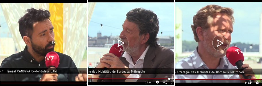BAM. Agitateur de mobilité (@bam_mobilite) on Twitter photo Hier, <a href="/BAM_mobilite/">BAM. Agitateur de mobilité</a> a participé à l'Émission Spéciale "La Stratégie des mobilités de Bordeaux Métropole" en présence de <a href="/AANZIANI/">Alain Anziani</a> et <a href="/clemrossignol/">Clément Rossignol Puech</a> sur <a href="/tv7_sudouest/">TV7</a>
▶️Replay
> Partie 1 : bit.ly/emission_parti…
> Partie 2 : bit.ly/emission-parti… (intervention de BAM à 15:32) Hier, <a href="/BAM_mobilite/">BAM. Agitateur de mobilité</a> a participé à l'Émission Spéciale "La Stratégie des mobilités de Bordeaux Métropole" en présence de <a href="/AANZIANI/">Alain Anziani</a> et <a href="/clemrossignol/">Clément Rossignol Puech</a> sur <a href="/tv7_sudouest/">TV7</a>
▶️Replay
> Partie 1 : bit.ly/emission_parti…
> Partie 2 : bit.ly/emission-parti… (intervention de BAM à 15:32)