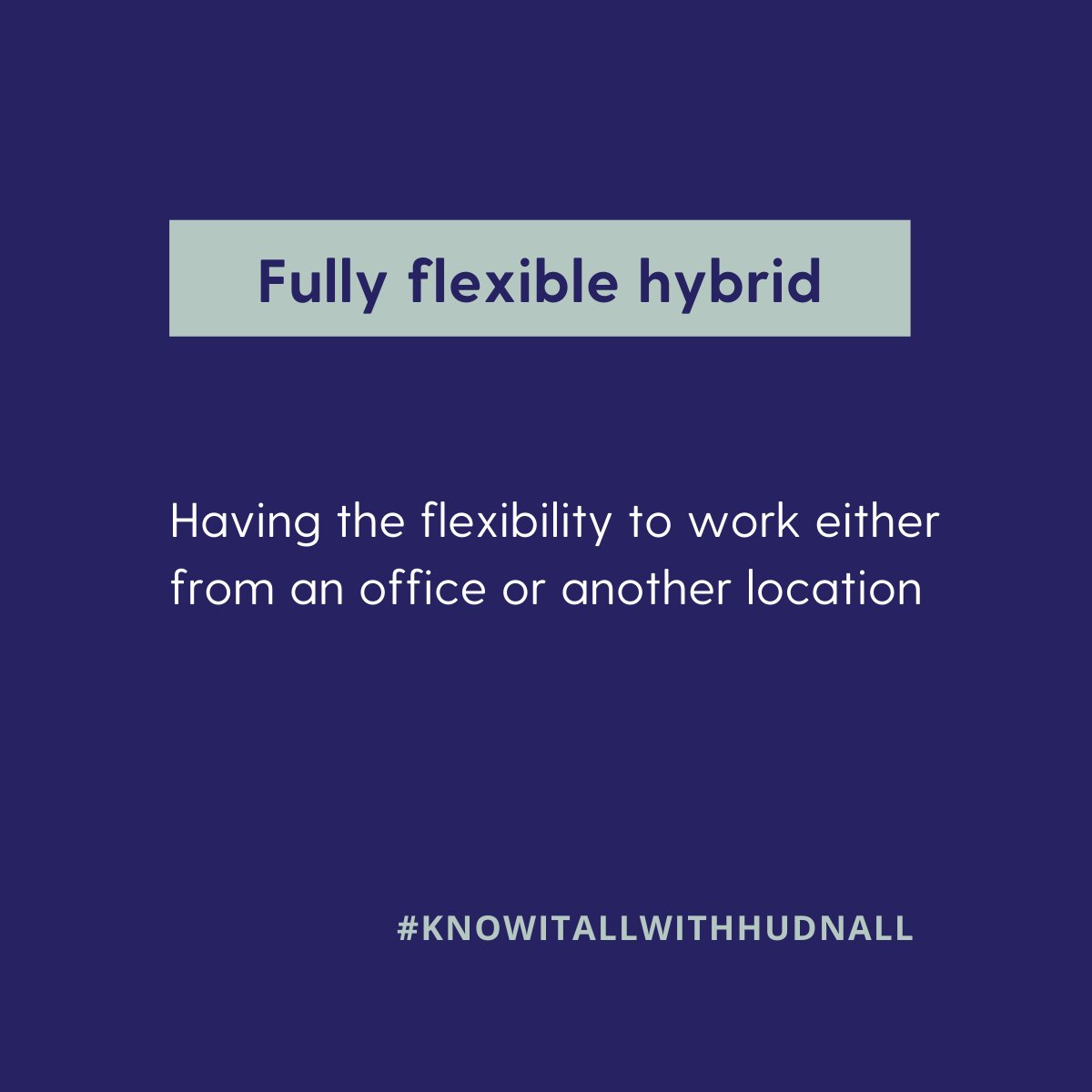 impec_group's tweet photo. As a leader, hybrid and remote work are likely top of mind for you.  For this week’s #KnowItAllWithHudnall, Christina breaks down the nuances between hybrid and remote work so you can see which is best for your company. https://t.co/j42QXwyG0I
