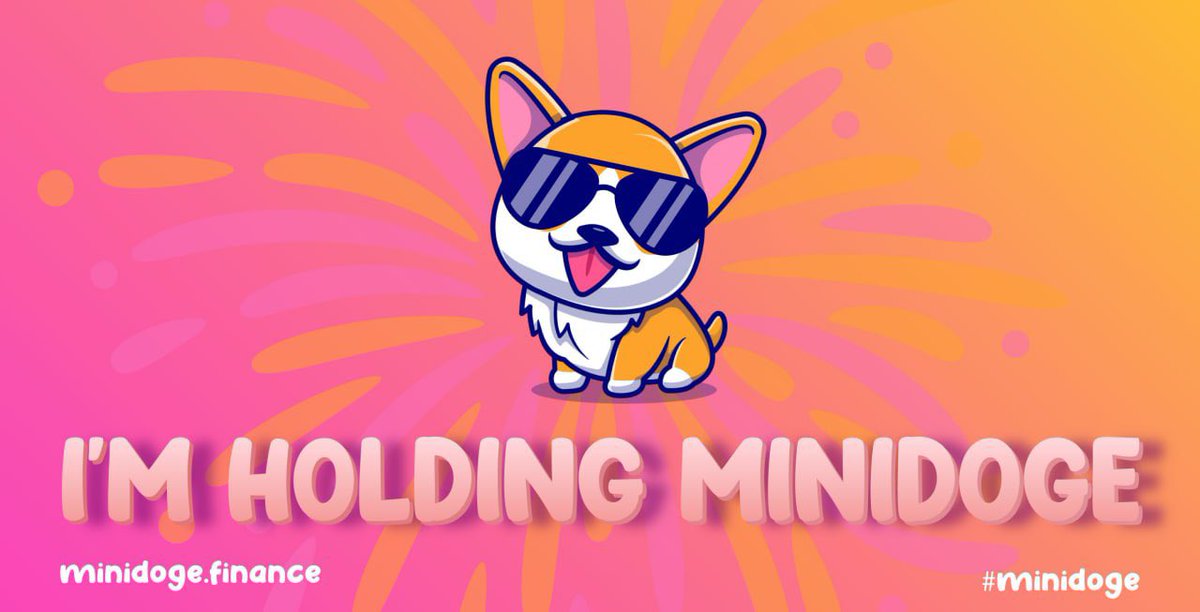I'm holding #MiniDOGE since I feel it has the meme potential and a solid project behind!🔥

The numbers speak for itself, with almost 60k holders in just 4 days 🚀

IMO, combining autoboost + hyper-deflationary feature is a guaranteed success✅

@MiniDOGEToken  #BSC #Binance $BNB