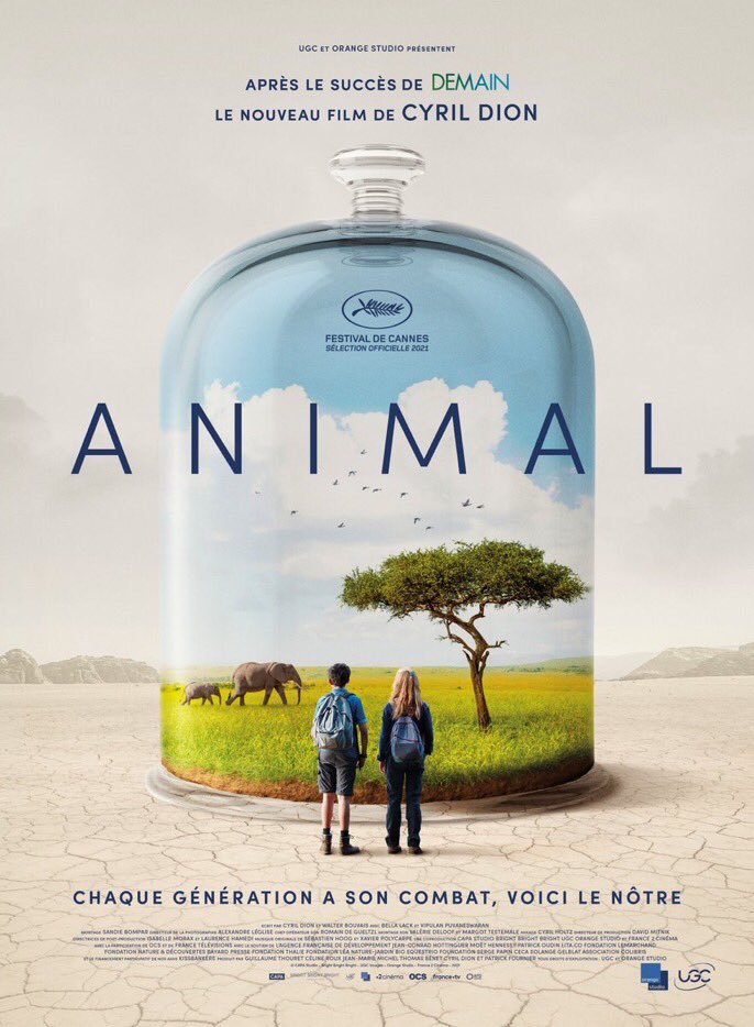 KarimaDelli's tweet photo. Grosse pensée pour @cdion! Son film  @animal_lefilm en sélection officielle au @Festival_Cannes!  Un film dédié à l'engagement climatique et écologique ! Les prises de conscience et la défense de la planète se jouent aussi au cinéma 🎥 https://t.co/ySweEQboFR