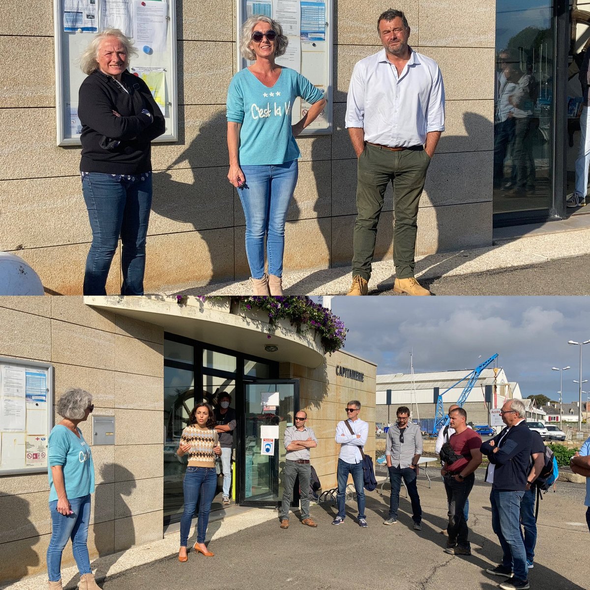 Apéro du Reseau ⁦<a href="/wearenina/">NINA</a>⁩ avec une quarantaine de chefs d’#entreprise de la filière #nautique autour de sa présidente Marion Padioleau ⁦<a href="/FinsulateF/">Finsulate France</a>⁩