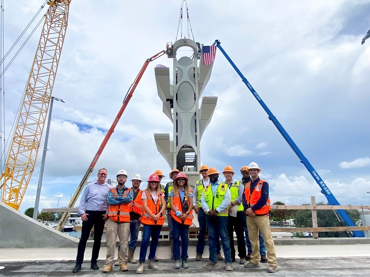 HenselPhelps's tweet photo. July 1st marked a major milestone for Hensel Phelps and the @FTLCityNews as the crowning piece was placed atop the tallest dive tower in the western hemisphere, reaching its height of 101 feet above grade! #FortLauderdaleAquaticCenter

Read more here: https://t.co/T3s2Eb4gkJ https://t.co/tLnX4dSeLf