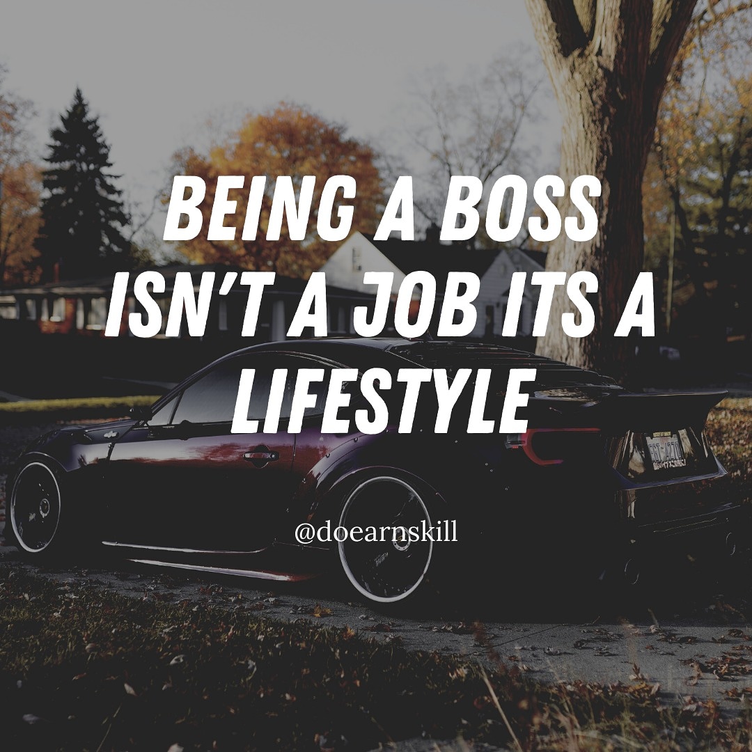 DoEarnSkill's tweet photo. “ BEING A BOSS ISN'T A JOB IT'S A LIFESTYLE. ”
@DoEarnSkill
#doearnskill https://t.co/cnitexEwAB