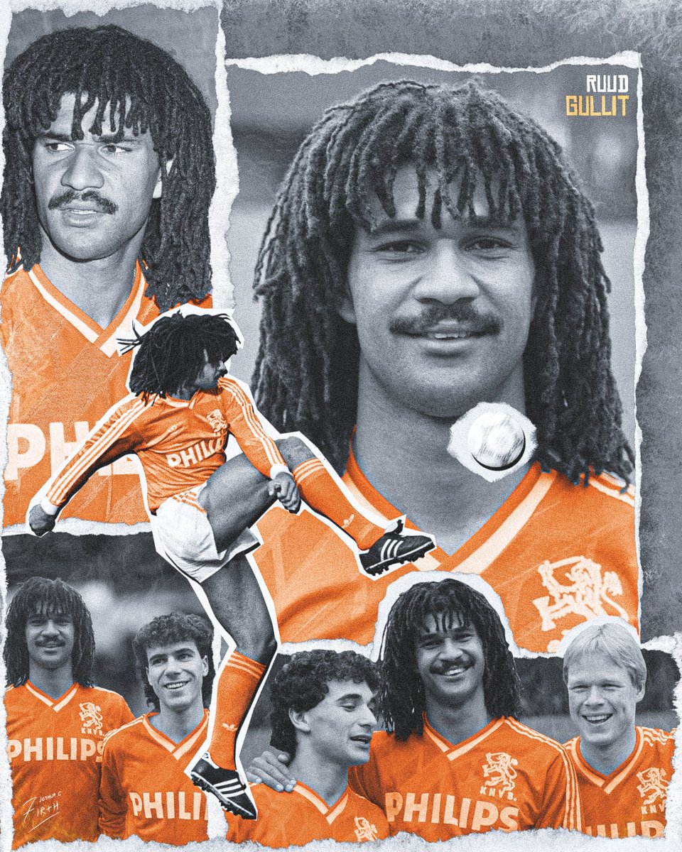 66 appearances for Holland & 1987 Ballon d'Or winner! 🇳🇱

This is a poster design artwork that I have recently completed of Dutch legend @GullitR!

Feedback appreciated!

#ruudgullit #holland