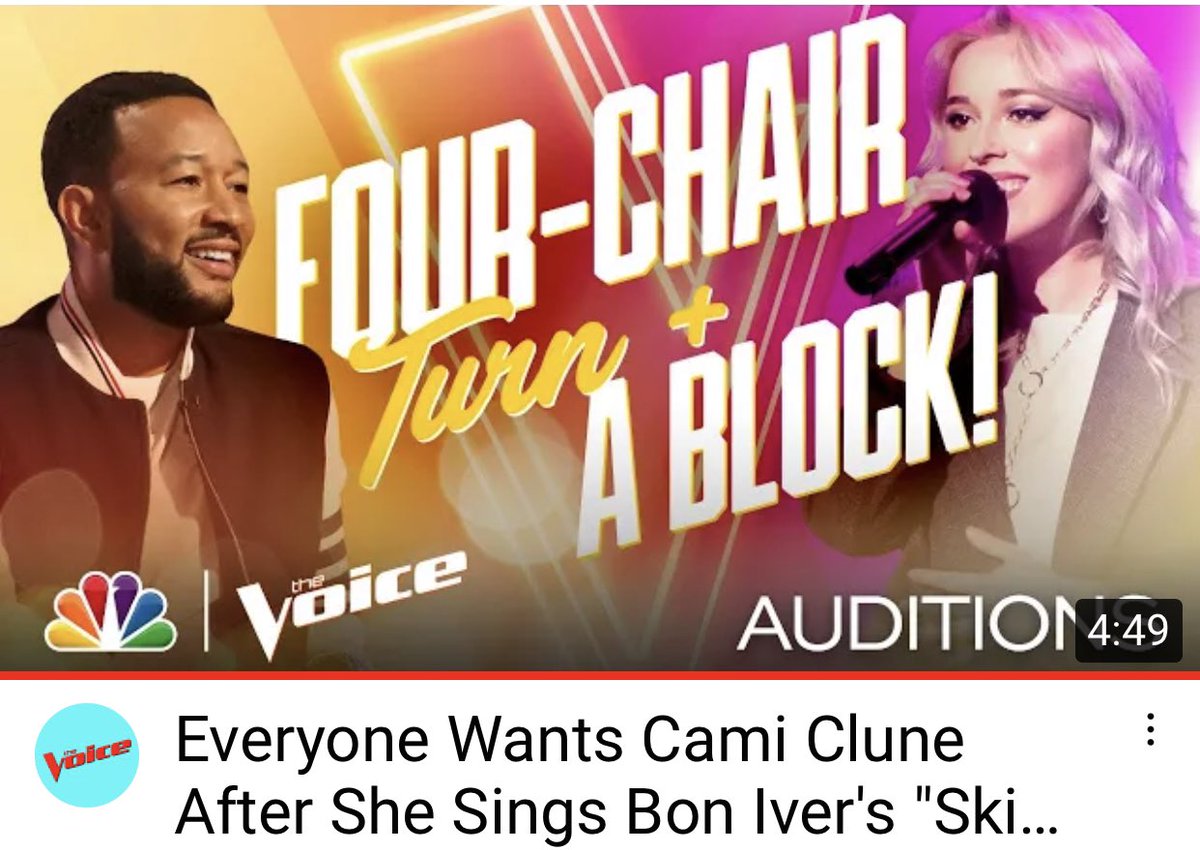 PattyClune's tweet photo. @blakeshelton Blake - You, @kellyclarkson , @gwenstefani , @johnlegend and the entire cast and crew Of @NBCTheVoice Season 19 got us through by watching our hometown girl Cami Clune on the show! #FriendsAndHeroes https://t.co/1gJnGFPjYI