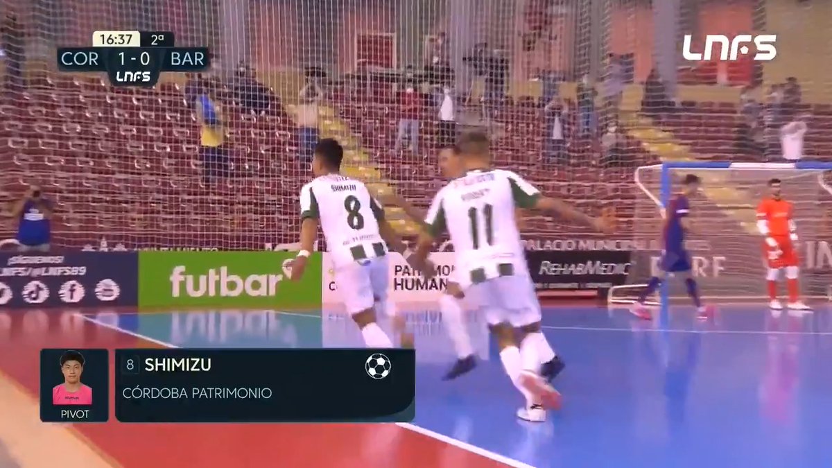 日本代表 清水和也がスペインの年間ベストゴールを受賞 バルサを相手に圧巻のワンタッチゴール フットサル全力応援メディア Sal