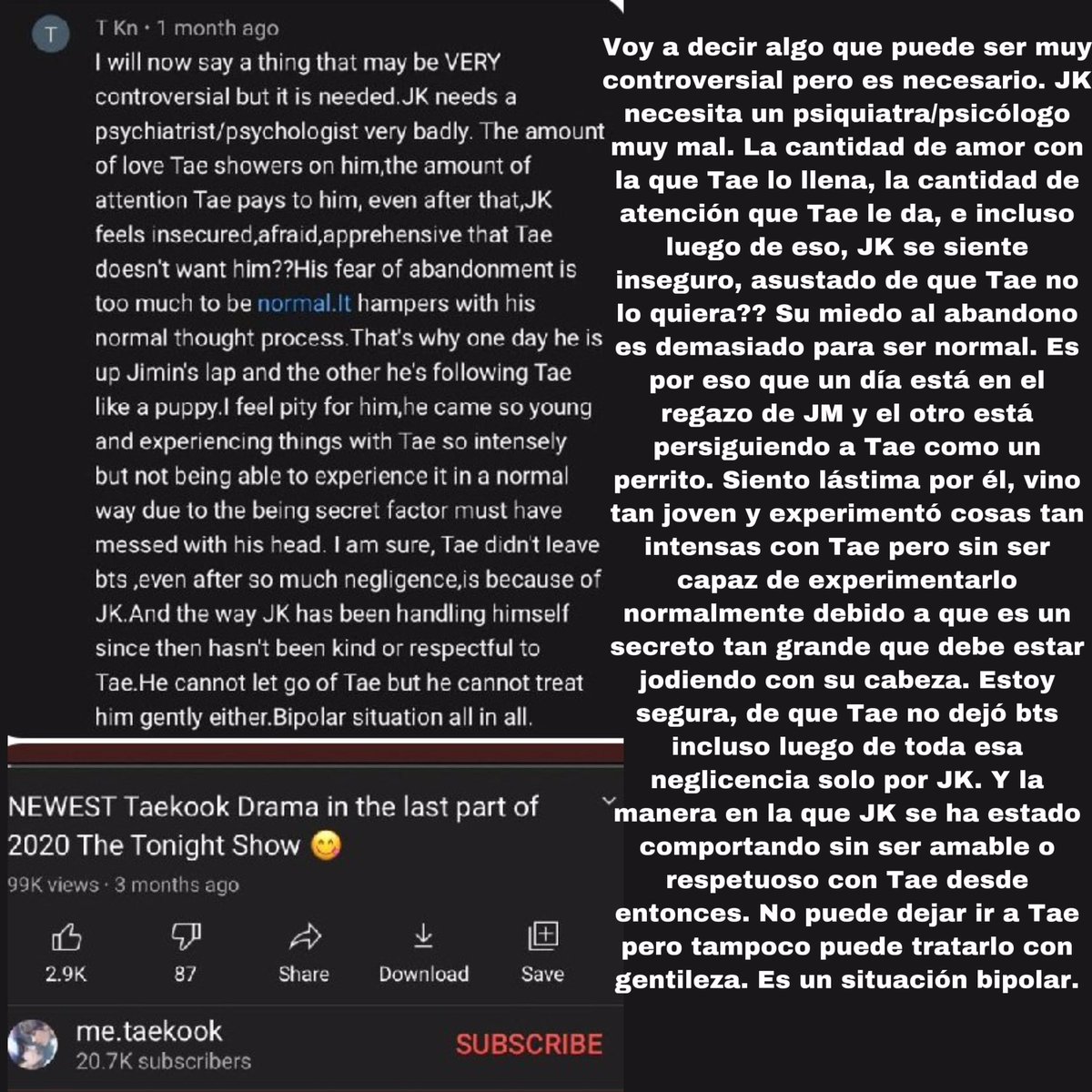 jeonjkzip's tweet photo. ⚠️REPORTE MASIVO⚠️

Realmente no hay palabras para explicar lo asqueadas que esto nos hizo sentir, no pueden llevar esto tan lejos. POR FAVOR pasen a denunciar este canal múltiples veces, necesitamos bajarlo urgentemente. Abajo el paso a paso.

🔗 https://t.co/CntmsSZG1s https://t.co/77uTskjZnB