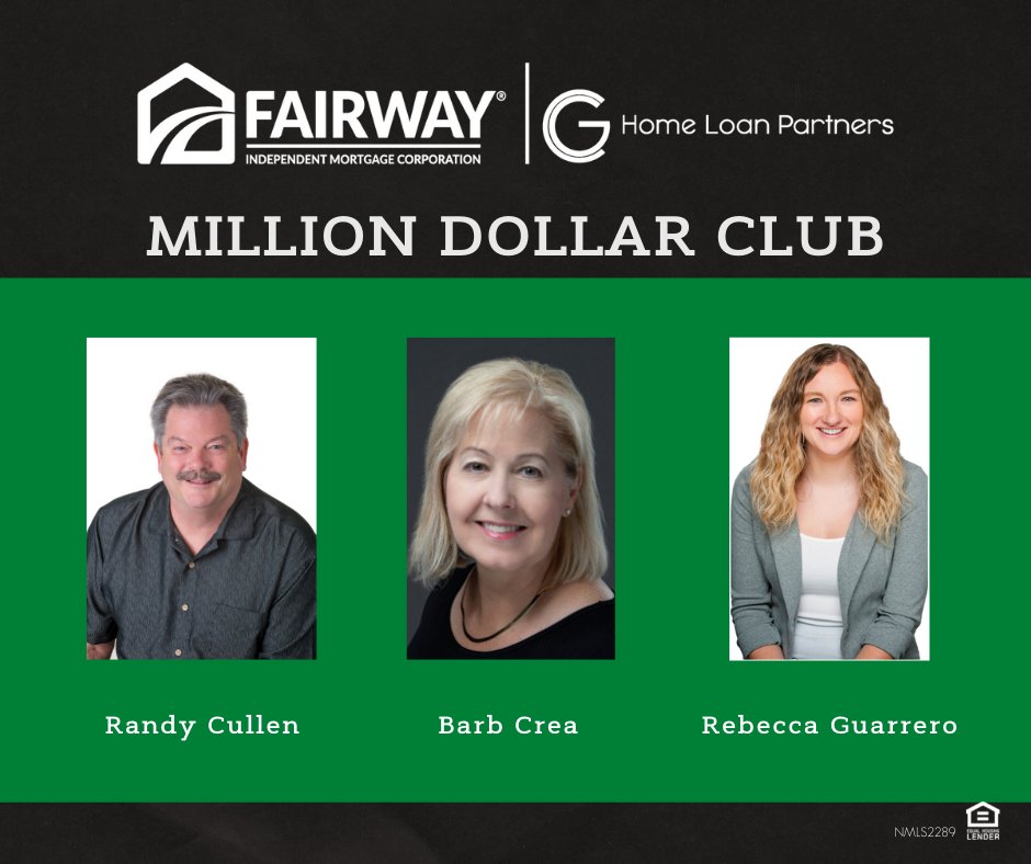 cghomeloan's tweet photo. Congratulations to our Million Dollar Club Loan Officers for the month of June!

Fantastic month Randy, Barb, and Rebecca! 🎉😊👏
.
.
.
.
.
#mnhomeloan #mnfirsttimehomebuyer #mnrenovation #mnconstruction #mnremodeling #cghomeloan https://t.co/dnavLNYXXv