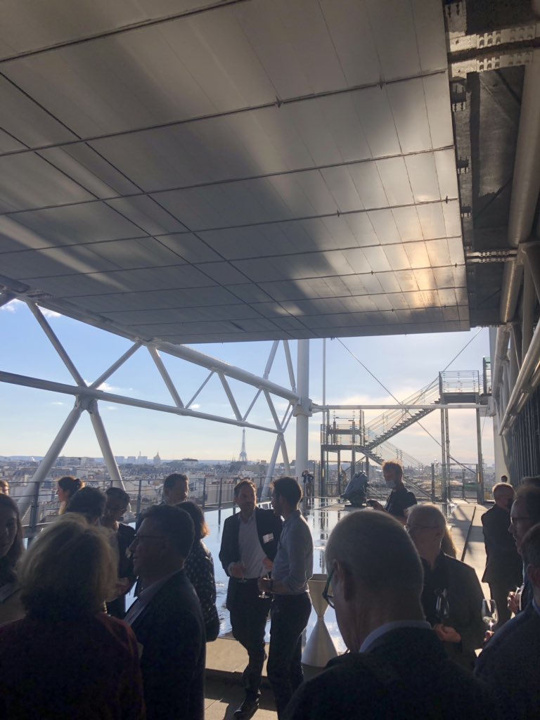 🔈En direct : Ouverture du Classement des Promoteurs 2021 33e édition, sur la terrasse du <a href="/CentrePompidou/">Centre Pompidou</a>, privatisée pour l’occasion. Un événement <a href="/Innovapresse/">Innovapresse</a> regroupant l’ensemble de la profession immobilière. 
#immobilier #classement #promoteurs #programme #resultats