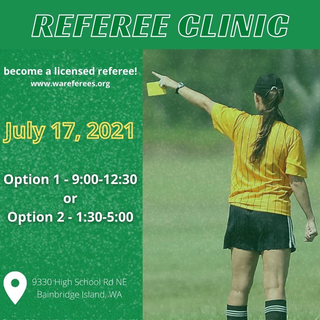 KAFCSoccer's tweet photo. Become a licensed referee today!  Register for clinic prior to July 14 and complete all required online material.

site: https://t.co/149TPkjDFC

Clinic Numbers:
04-0721-NGR-0016
04-0721-NGR-0017 https://t.co/SjaAMHqROy