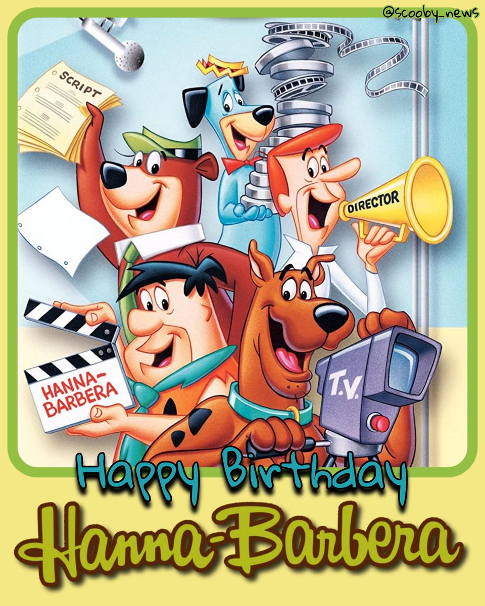 Happy 64th Birthday to Hanna-Barbera, the incredible animation studio that brought us Scooby-Doo and so many other memorable cartoons! 🎉📺🎊
#hannabarbera #williamhanna #josephbarbera #happybirthday #scoobydoo #theflintstones #thejetsons #yogibear #huckleburryhound #64years