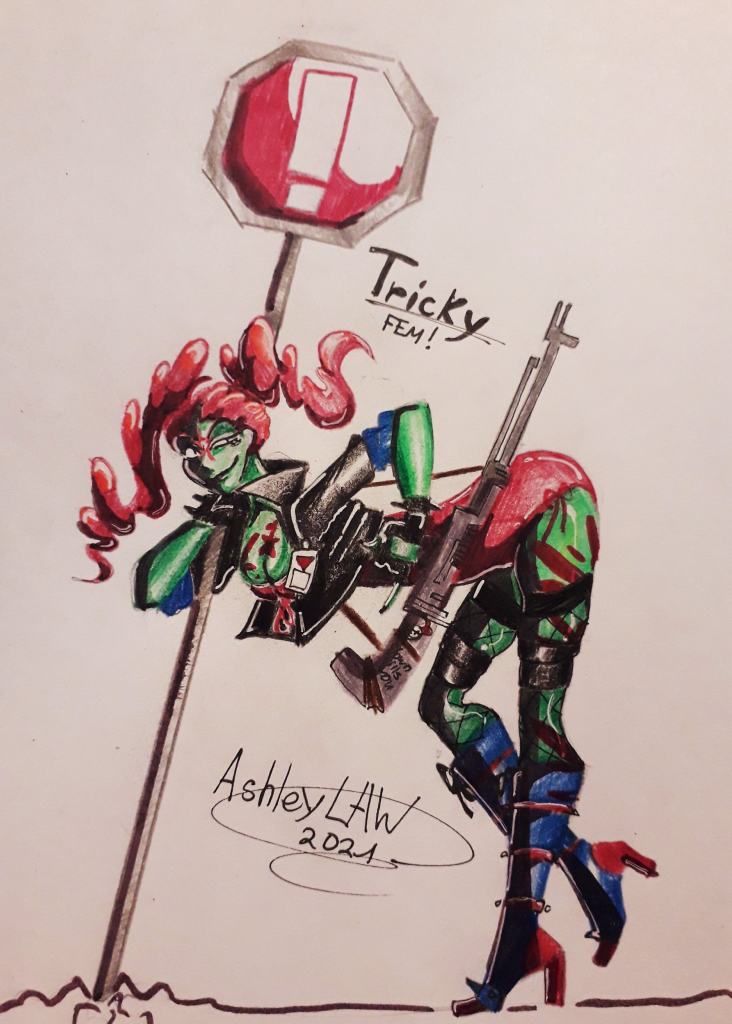 Ashley — Tricky - Madness Combat