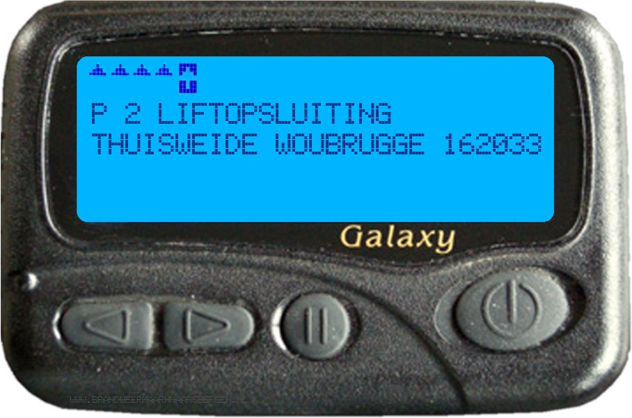 Melding liftopsluiting Thuisweide Woubrugge