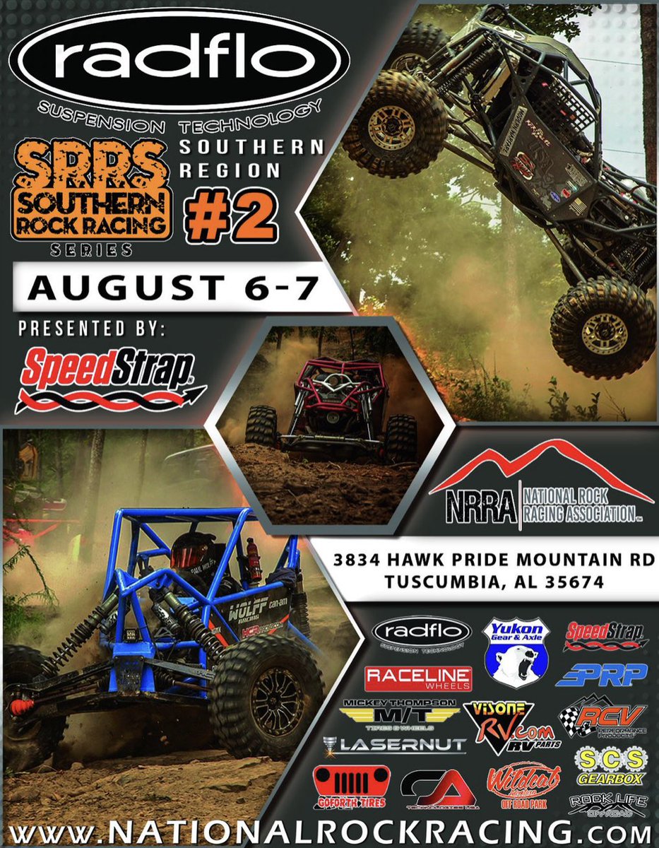 The #4thofJuly may be past us, but more #summer fun is coming up! More info: nationalrockracing.com/pages/srrs-2
#hpo