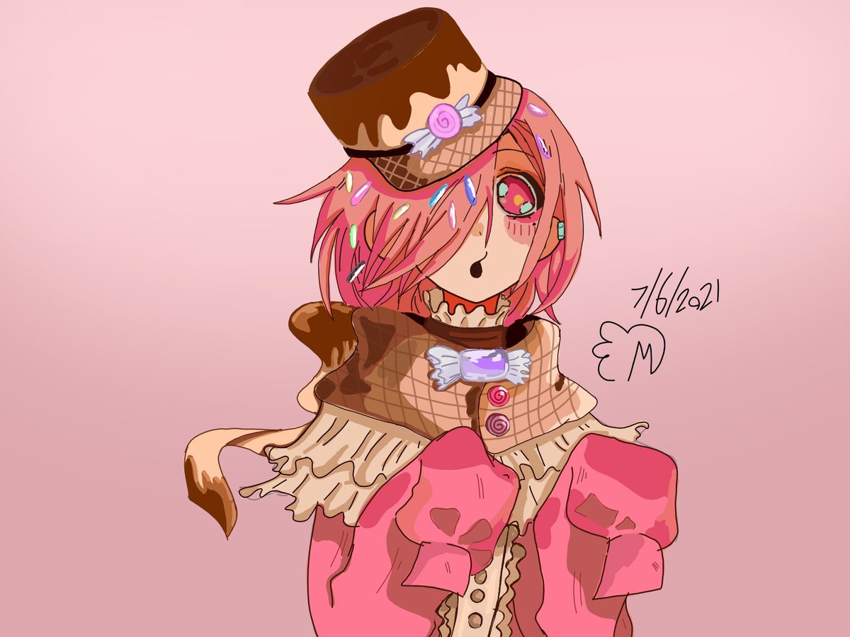 PyonMitsuba's tweet photo. Mitsuba is the sweet king (my drawing !!) I hope u enjoy it!! #mitsuba #cuteboy #candyboy #girlyboy #tbhk #toiletboundhanakokun https://t.co/O5MUQCCkqH