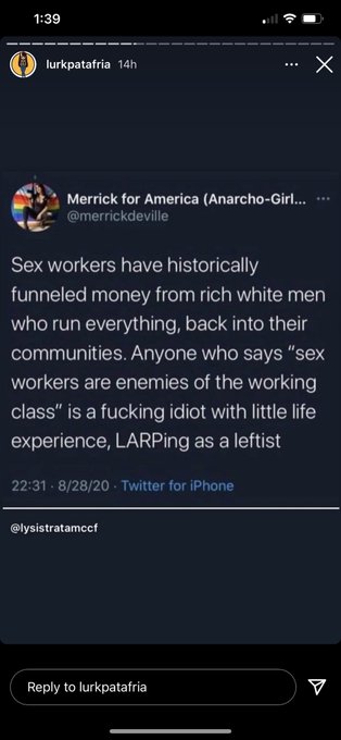 This is what got my giant jumblies all worked up, bc i am both working class business owner and a sex