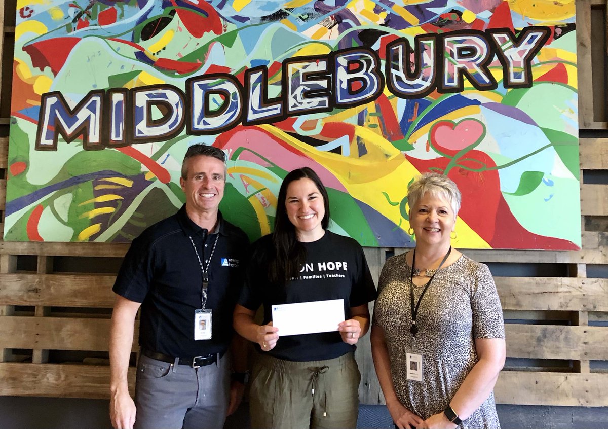We are so grateful for monetary support from Energy Harbor! 

Akron Hope was selected to receive funding for our Community Connection Events at Mason CLC that support family &amp; student engagement! Thank you for your partnership. 

#AkronHope #TheWellAkron #Middlebury #Placemaking