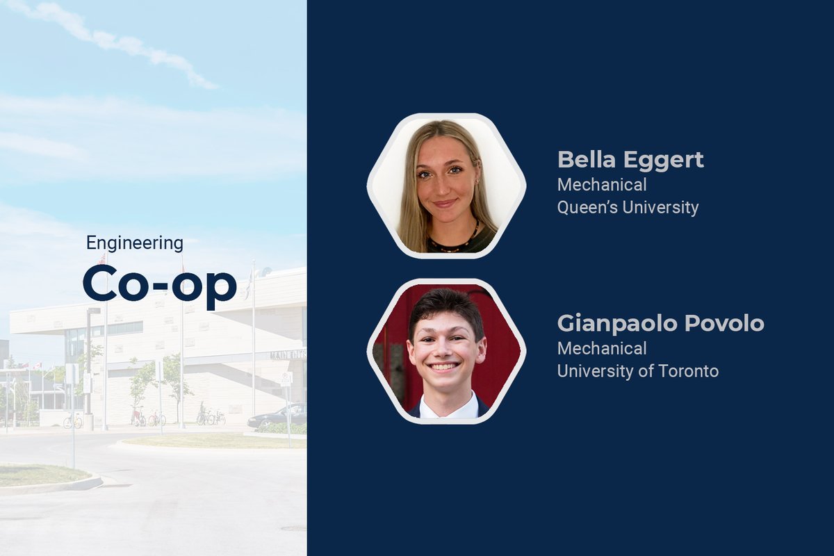 Quasar_CG's tweet photo. Introducing Bella from @queensu and Gianpaolo from @UofT, two of our co-op students helping out with a very exciting new project on our healthcare team this summer. We can’t wait to see what these two can do! #engineerintraining https://t.co/i4aNNmxDGj