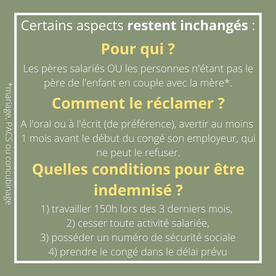 la_MIJ's tweet photo. Depuis le 1er juillet 2021, la durée du congé paternité a augmenté.

Découvrez l’essentiel 👶🏽⬇️ https://t.co/CQ7gFYg7Kc