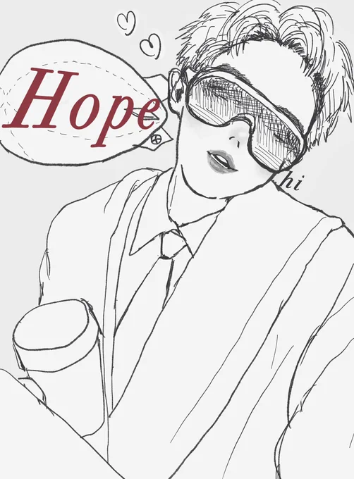 #BTS #LVMenFW21#btsfanart #BTSxLouisVuitton #JHOPE LV𝑯𝒐𝒑𝒆sketch 