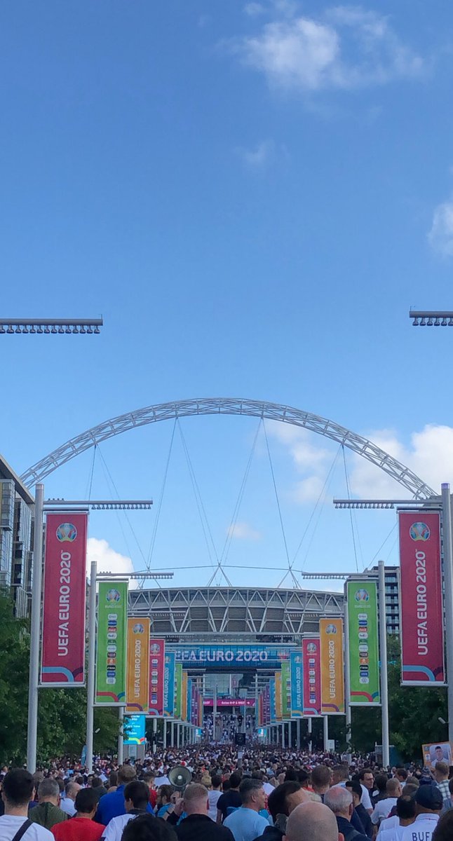 Good to feel nearly normal again. England semi final. Come on #ENG