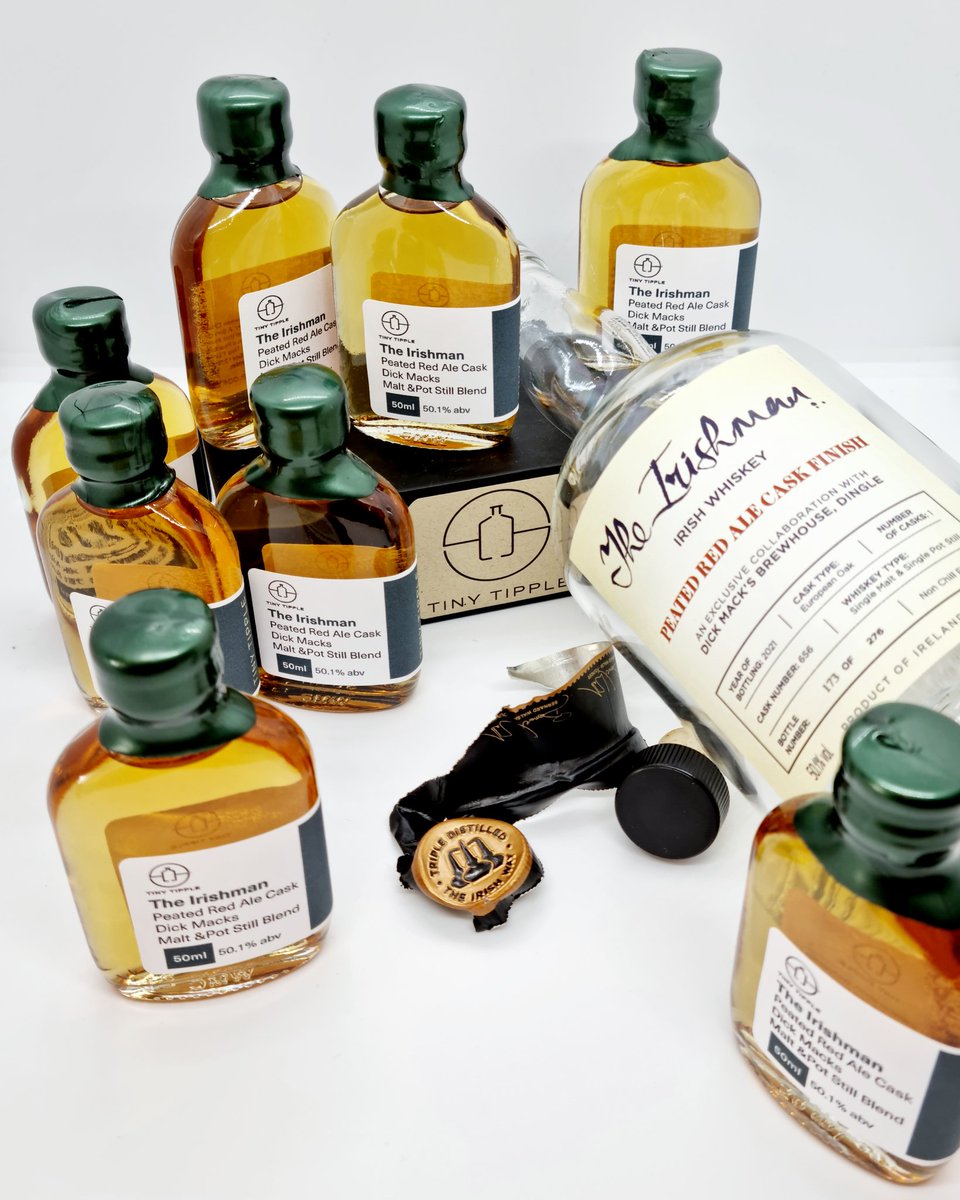 tinytipples's tweet photo. Missed out on the @WalshWhiskey @dickmacksbrew The Irishman Collaboration? Although the big bottles are sold out, you can still try it in a Tiny Tipple! Limited stock!!
https://t.co/9RRg8DcuIj
#tinytipplebottlekill #LimitedEdition #sealbreakers https://t.co/qEjPqzMCli