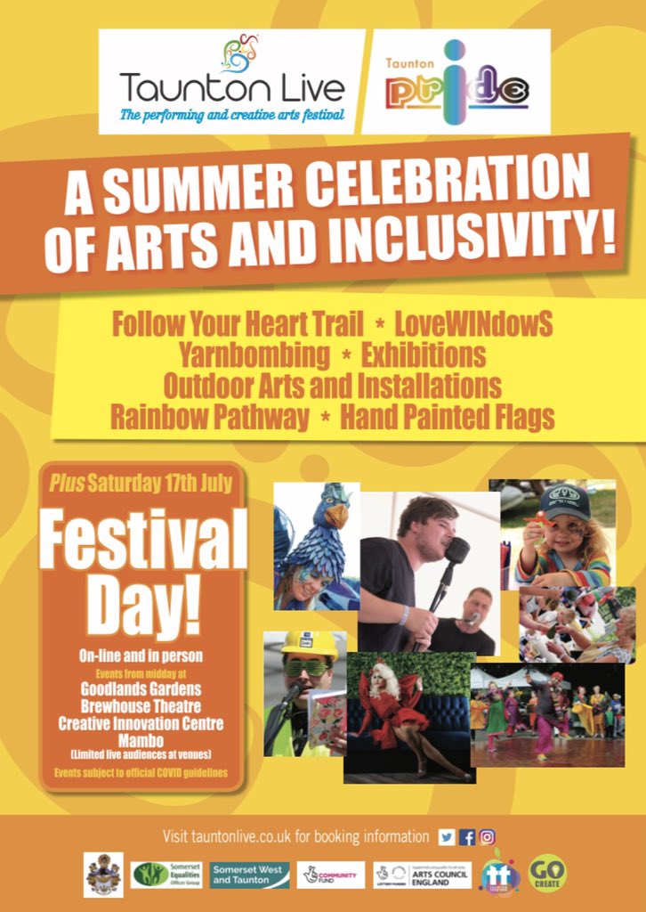 TauntonPrideCIC's tweet photo. We are SO EXCITED for Saturday 17th July 🏳️‍🌈🏳️‍⚧️ check out the AMAZING lineup on our stage @MamboTaunton and these two HOSTS with the MOST! @CICCICTaunton stage lineup coming SOON 🤩👍🏻 #TauntonPride #itsok2bu #LoveWins https://t.co/TEnZg9jvyP