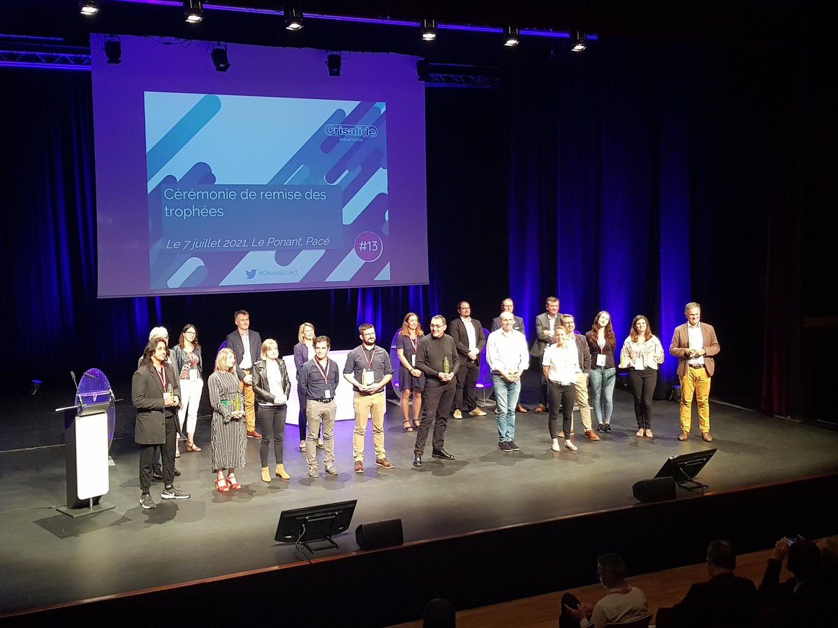 Félicitations à tou·te·s les lauréat·e·s et coups de coeur de cette 13e édition plus que jamais inspirante !🏆🤩
Et merci à tous nos partenaires sans qui Crisalide Eco-Activités n'existerait pas 🙏