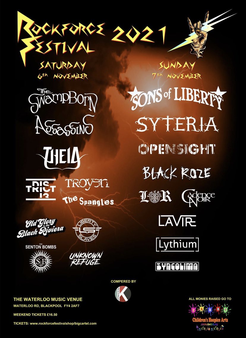 OldRiviera's tweet photo. We cannot wait to get back to doing what we love, and we return at Rockforce Festival this November! We might even have a few new songs to debut! ✌️ https://t.co/SG166dgAc5 #rock #blues #guitar #bass #drums #livemusic #rockforce https://t.co/MI4YqPwGoI