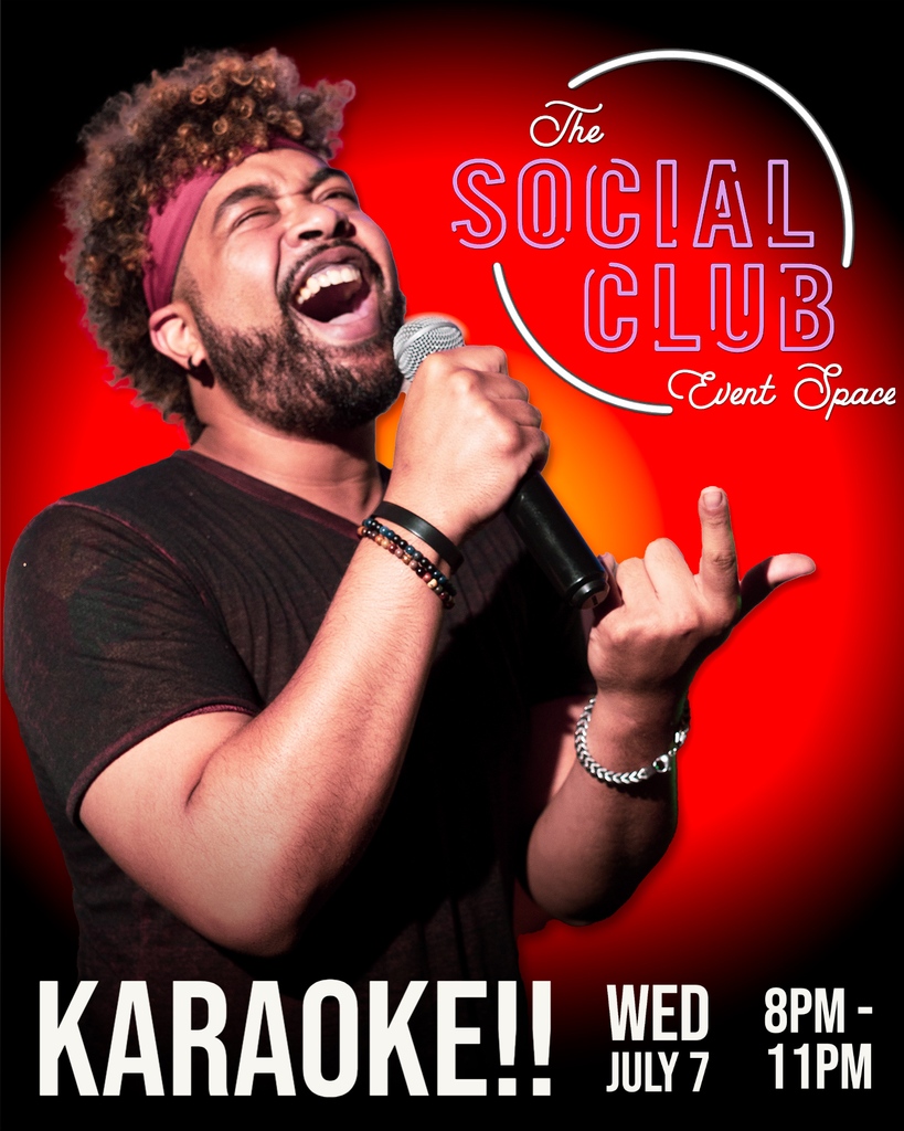 djjasonkc's tweet photo. KARAOKE IS BACK!!!
1st Wed of every month @thesocialclubkc

8pm-11pm
6301A W 135th St. 
Overland Park, KS 66223 https://t.co/jNBCAIY67v