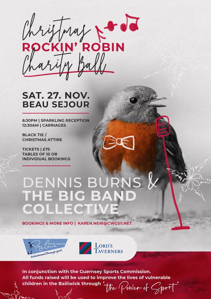 RayLoweSF's tweet image. Further details have been confirmed for our joint fundraising event to be held at @BeauSejourGSY in November.

Tickets £75 - available by contacting Karen via email: karen.new@cwgsy.net.

Limited tables available so book now!

Event details: fb.me/e/Tfa5HTZI