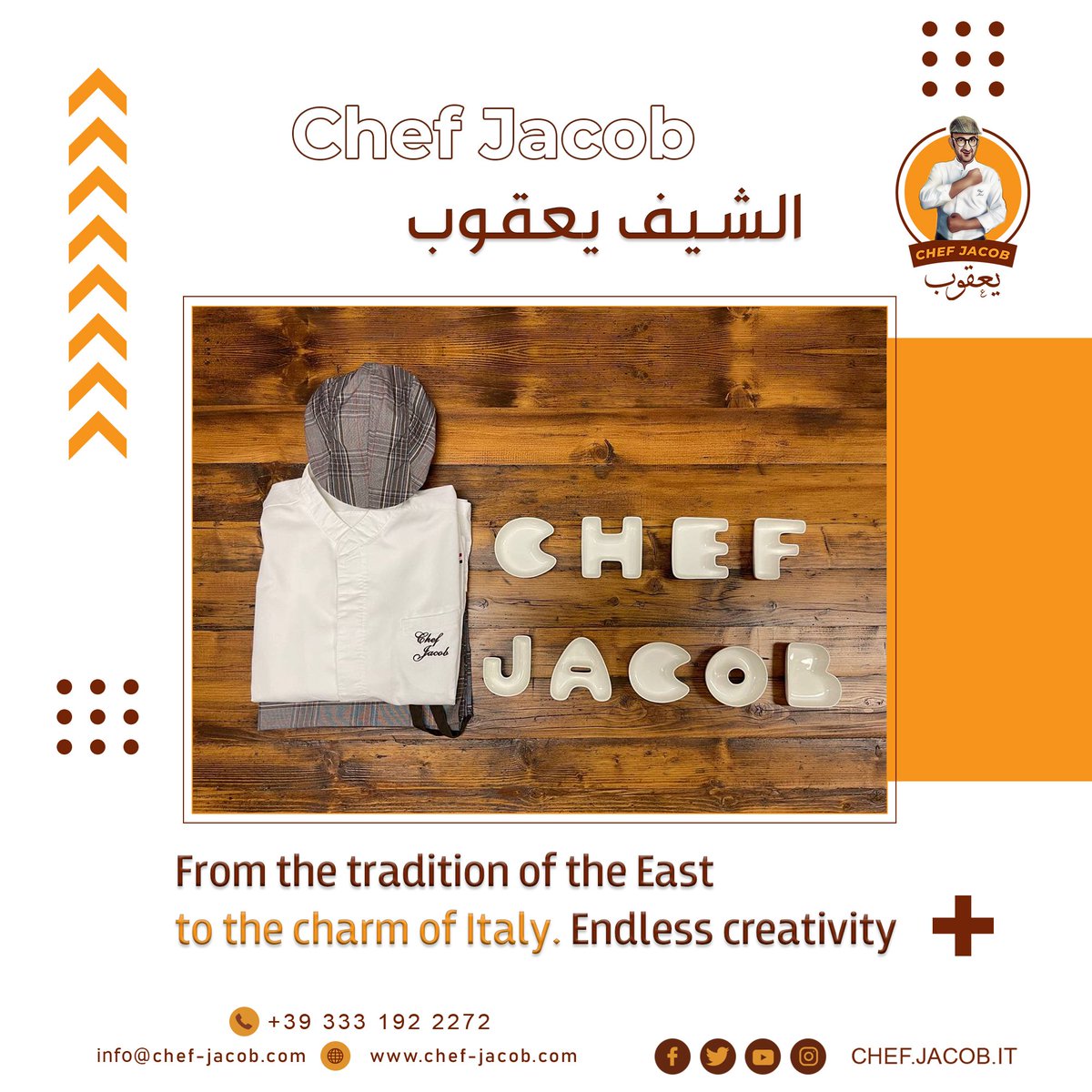 chef_jacob_it's tweet photo. Welcome to the official page of Chef Yacoub
Official page of Chef Jacob, the Italian-Syrian chef
#الشيف_يعقوب #chef_jacob #kitchen #Cooking_Recipes https://t.co/PxtQPsjTfu